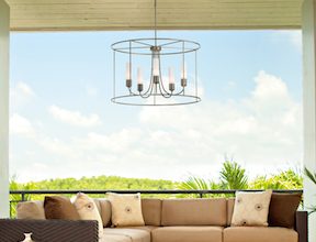 Living It Up Outside By Bringing The Indoors, Out