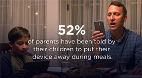 How Parents Can Have A Device-Free Meal with the Tap of A Button