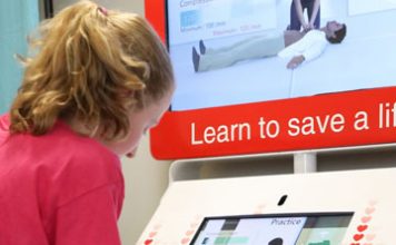 Airport Kiosks Teach Travelers Hands-Only CPR
